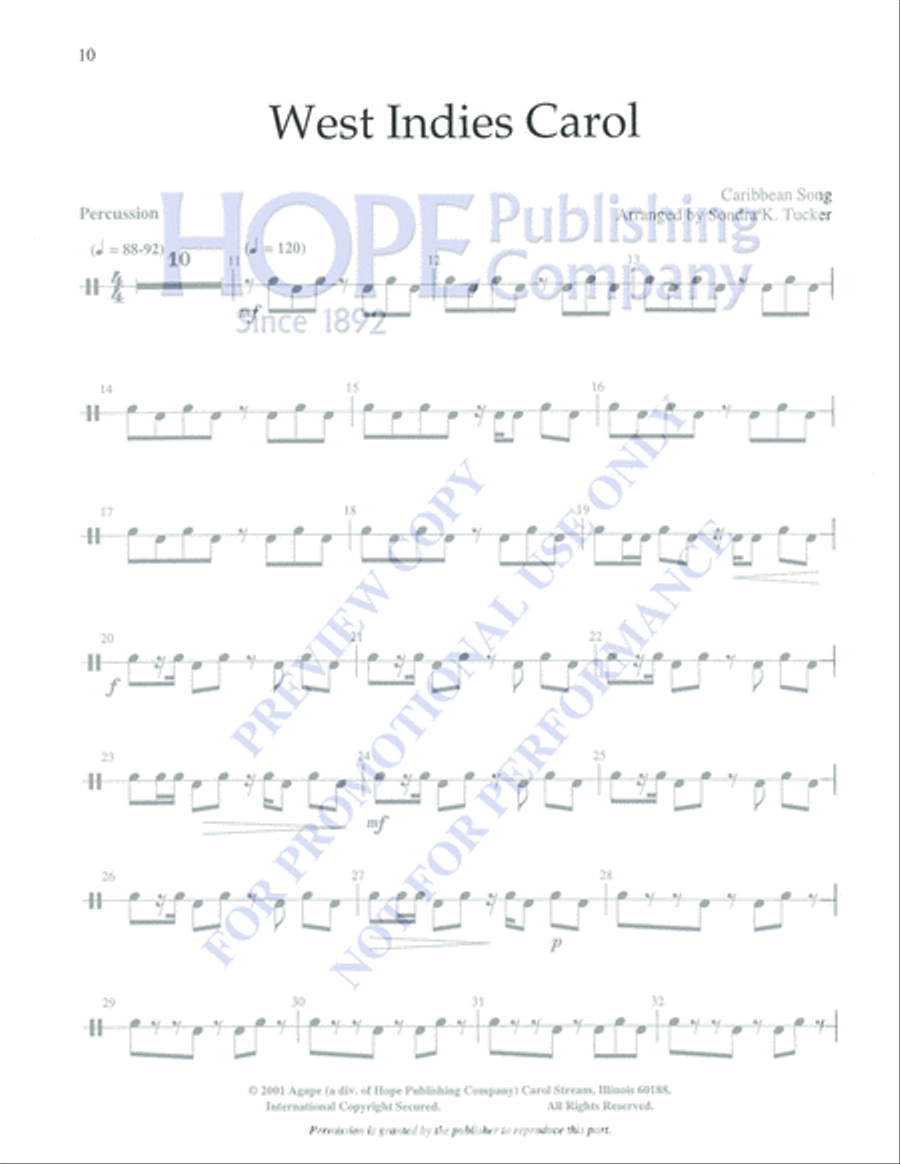 West Indies Carol
