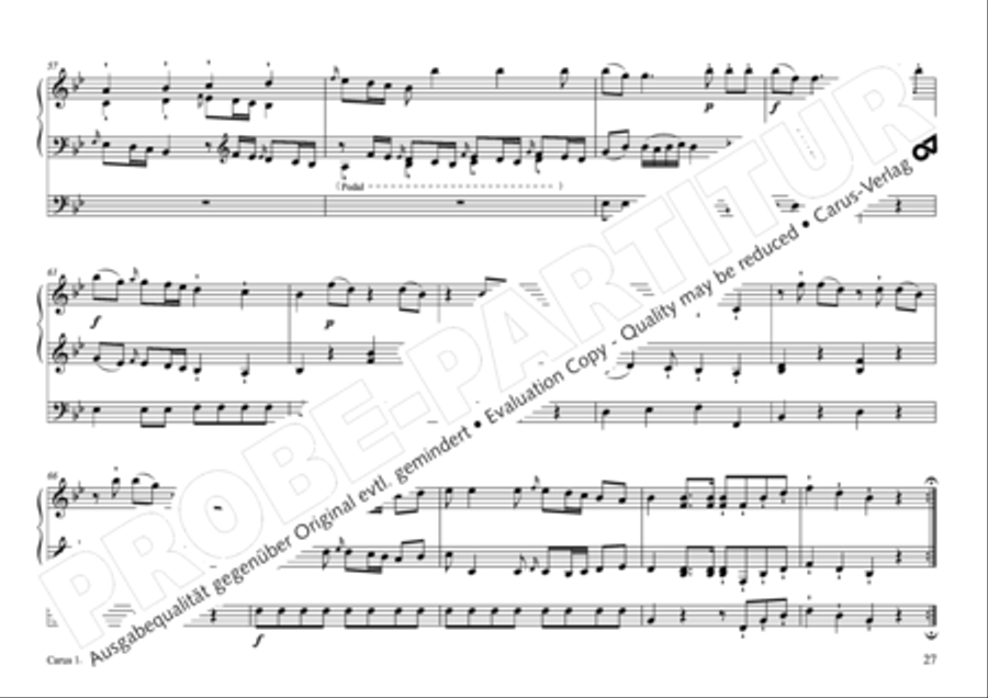 17 Church sonatas 17 Church sonatas Organ Solo scores gallery preview page 28
