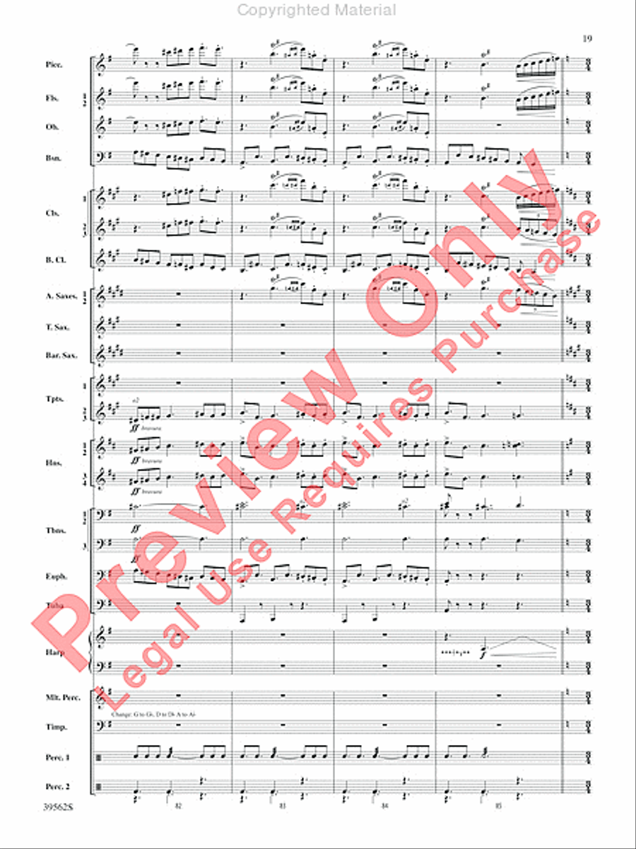 The Complete Harry Potter Concert Band scores gallery preview page 20