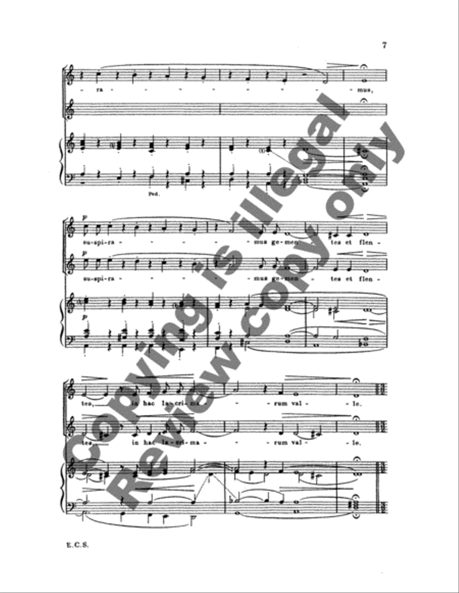 Salve Regina 2-Part scores gallery preview page 5