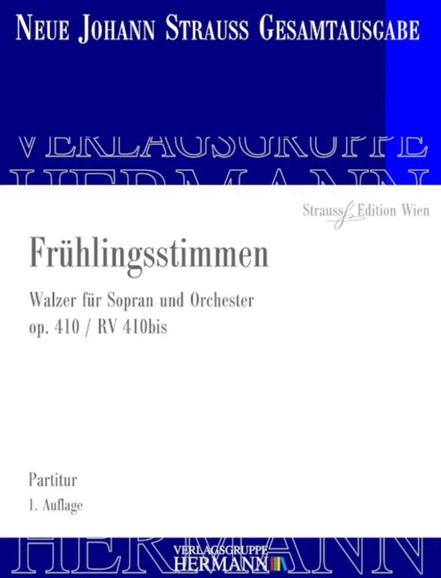 Frühlingsstimmen Op. 410 RV 410bis Orchestra scores gallery preview page 1