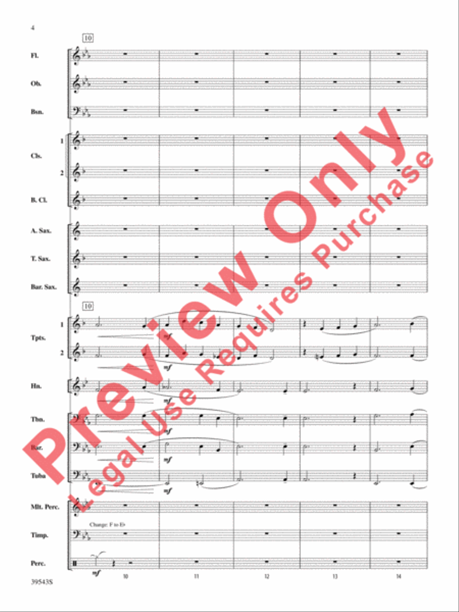 Londonderry Air Londonderry Air Concert Band scores gallery preview page 5