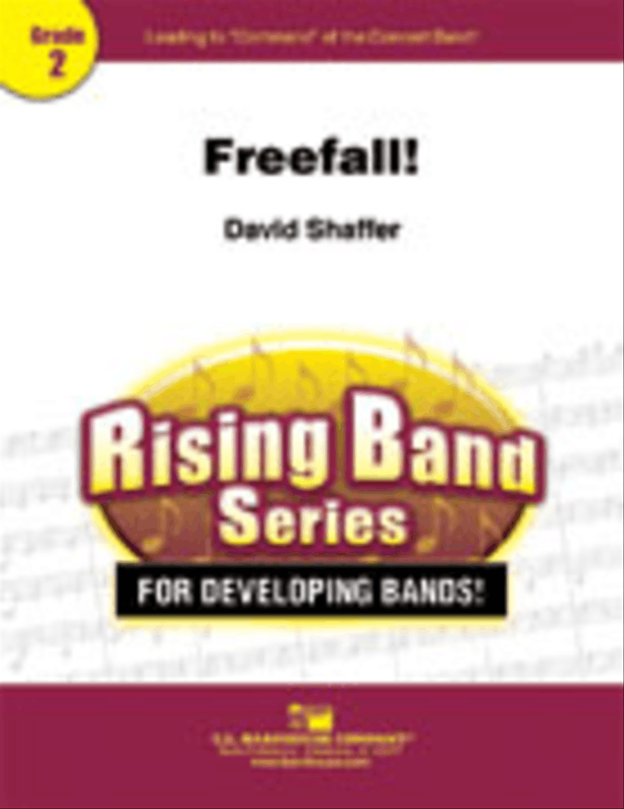 Freefall! Concert Band scores gallery preview page 1