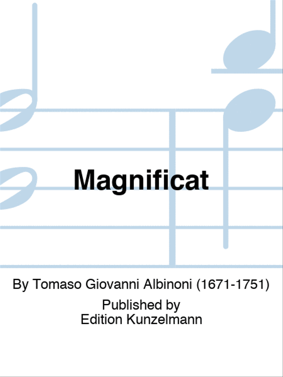 Magnificat Violin scores gallery preview page 1