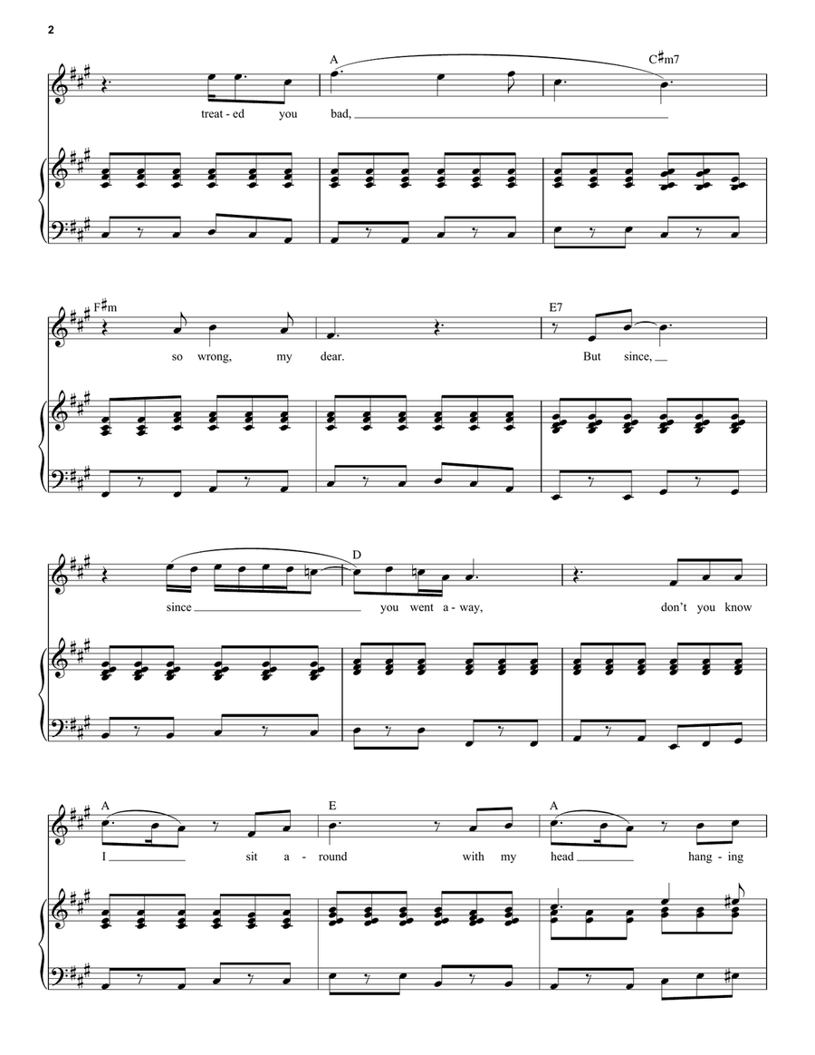 Who's Lovin' You Guitar scores gallery preview page 2