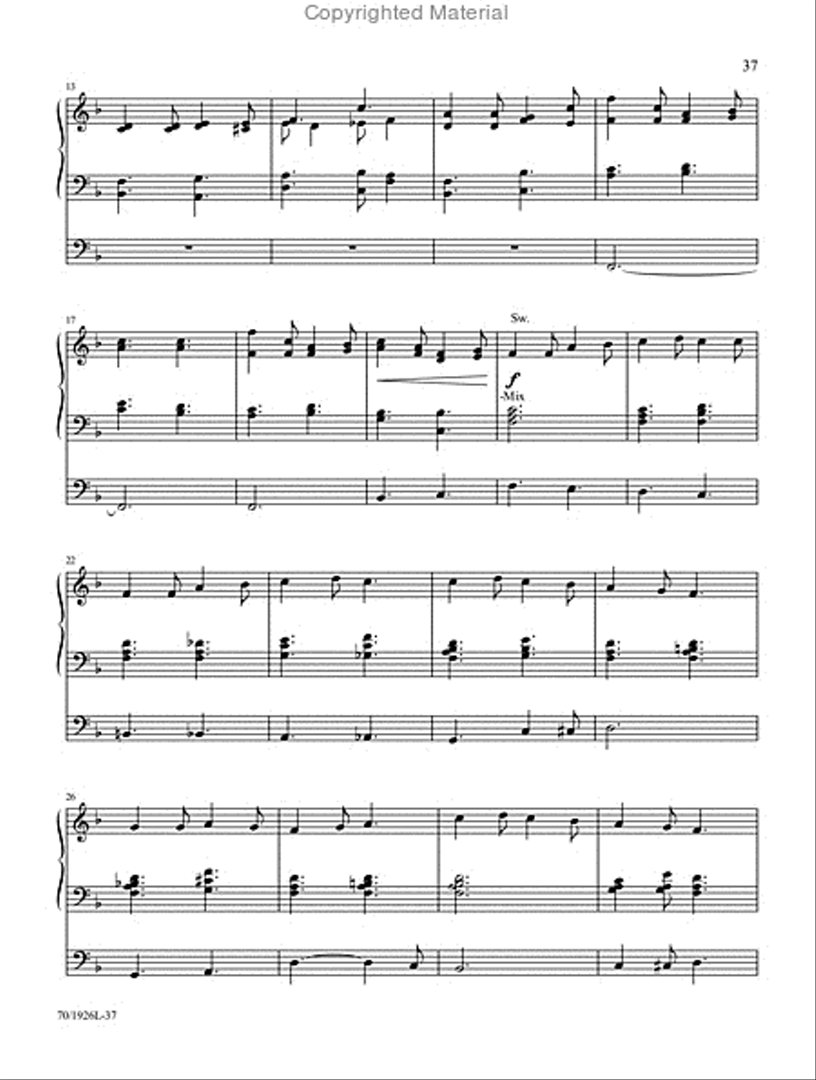 The Heart and Soul of Christmas Organ Solo scores gallery preview page 22