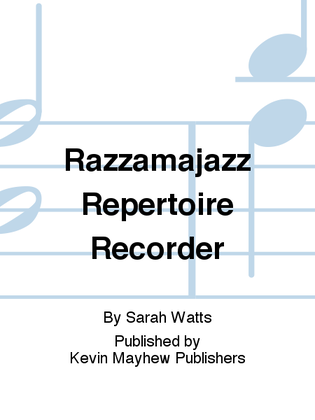 Book cover for Razzamajazz Repertoire Recorder