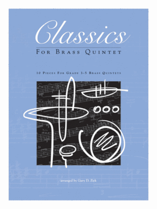 Book cover for Classics For Brass Quintet - Trombone