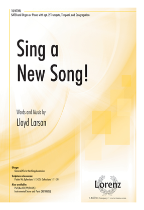 Book cover for Sing a New Song!