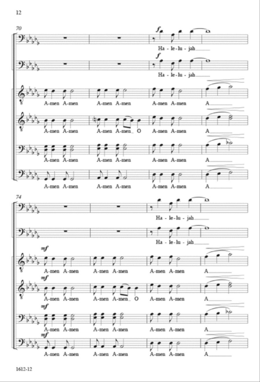Mangisondele Nkosi Yam - TTBB octavo TTBB scores gallery preview page 11