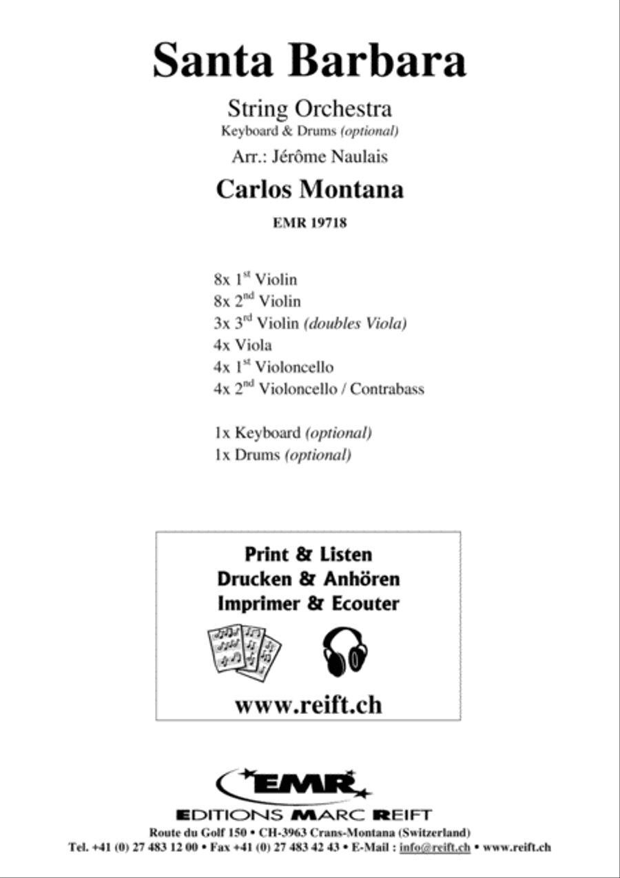 Santa Barbara String Orchestra scores gallery preview page 2