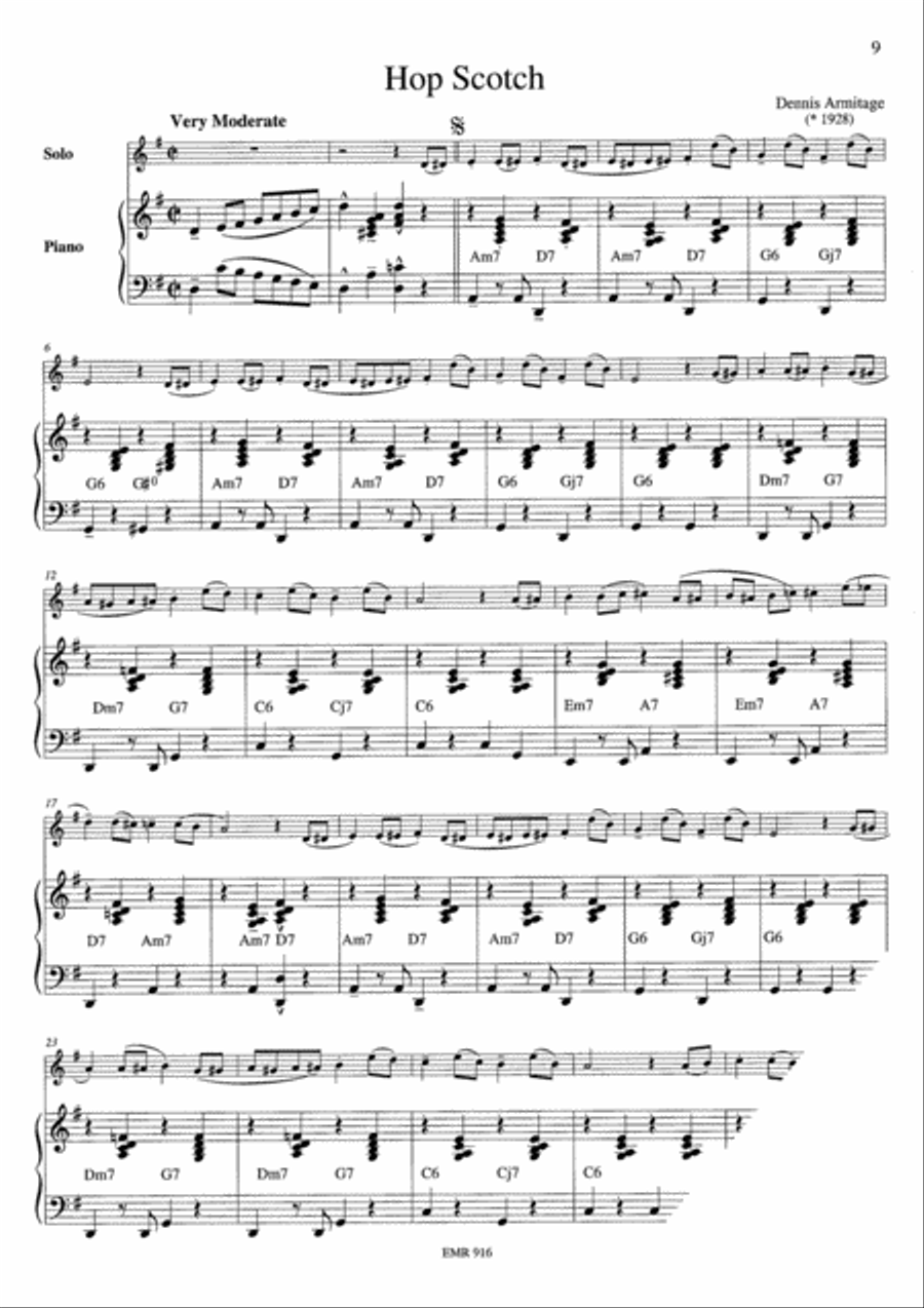 Dixieland Alto Saxophone scores gallery preview page 5