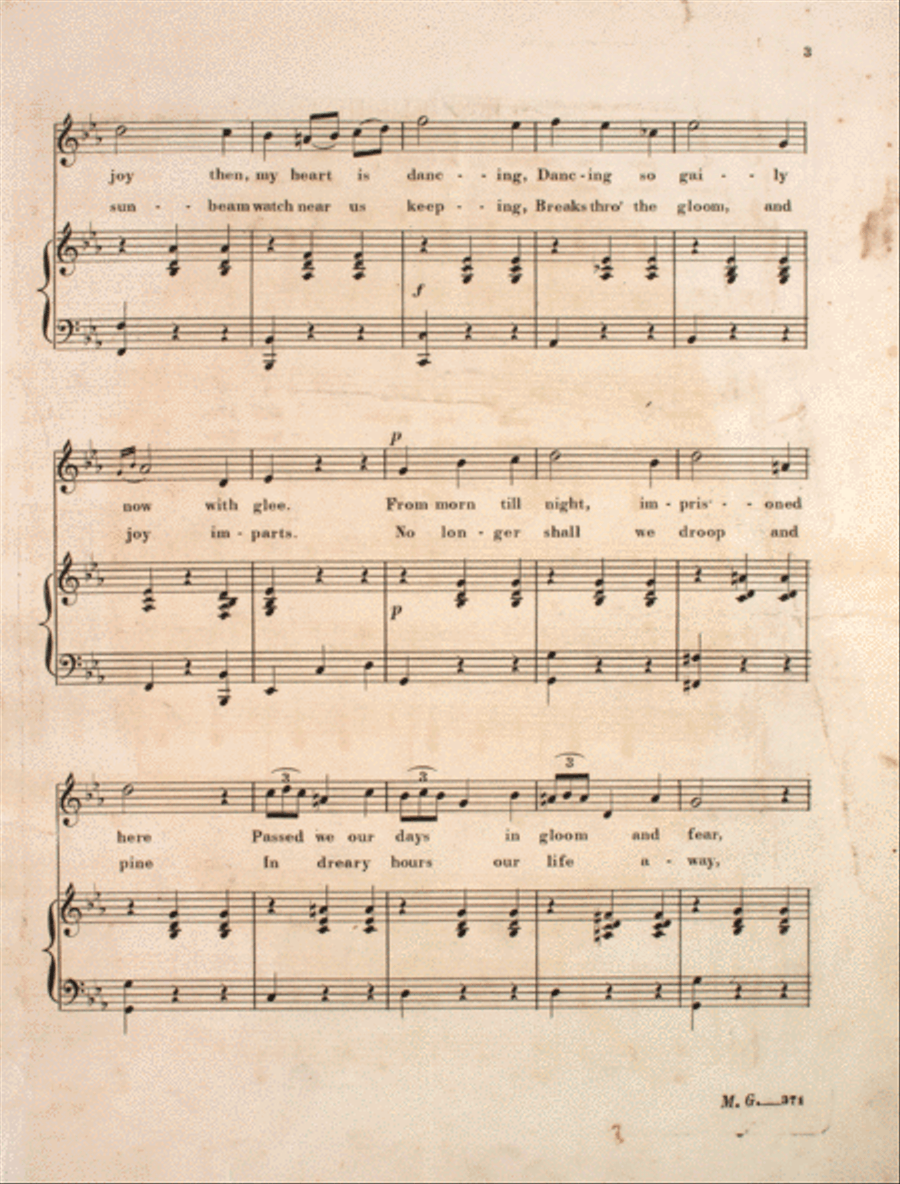 O! How Delightful. Waltz Song Voice scores gallery preview page 3