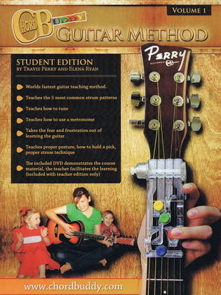 Book cover for ChordBuddy Guitar Method – Volume 1