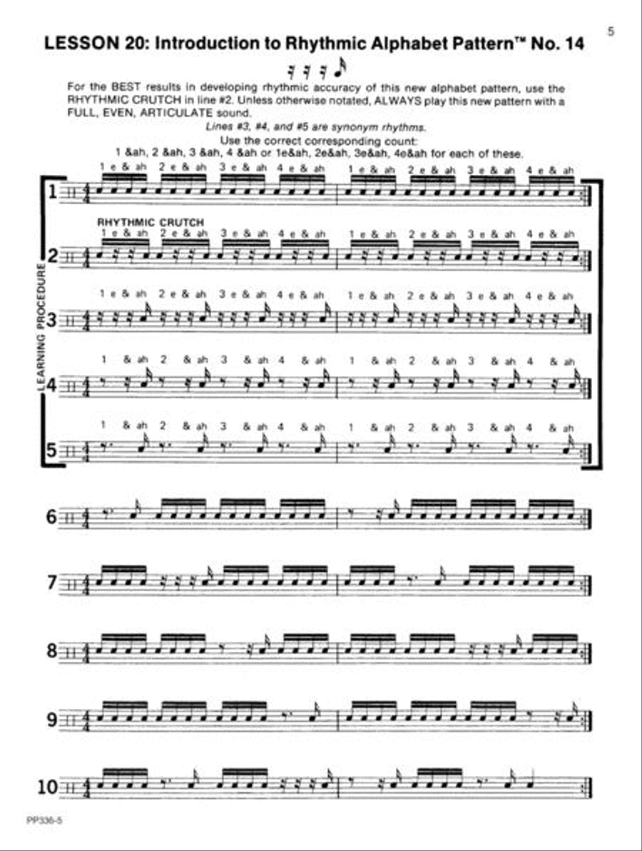 Logical Approach to Rhythmic Notation Vol 2 Percussion scores gallery preview page 5