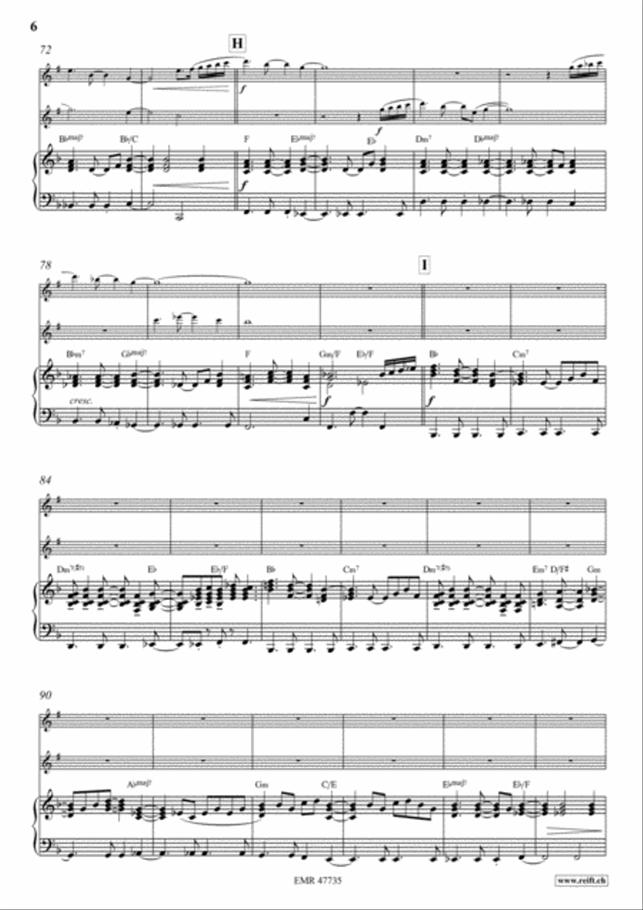 Jazzy Concerto Jazzy Concerto Tenor Saxophone scores gallery preview page 6