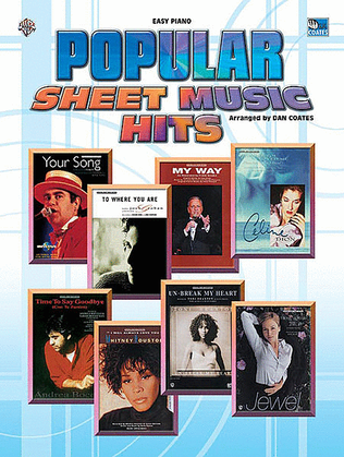 Book cover for Popular Sheet Music Hits