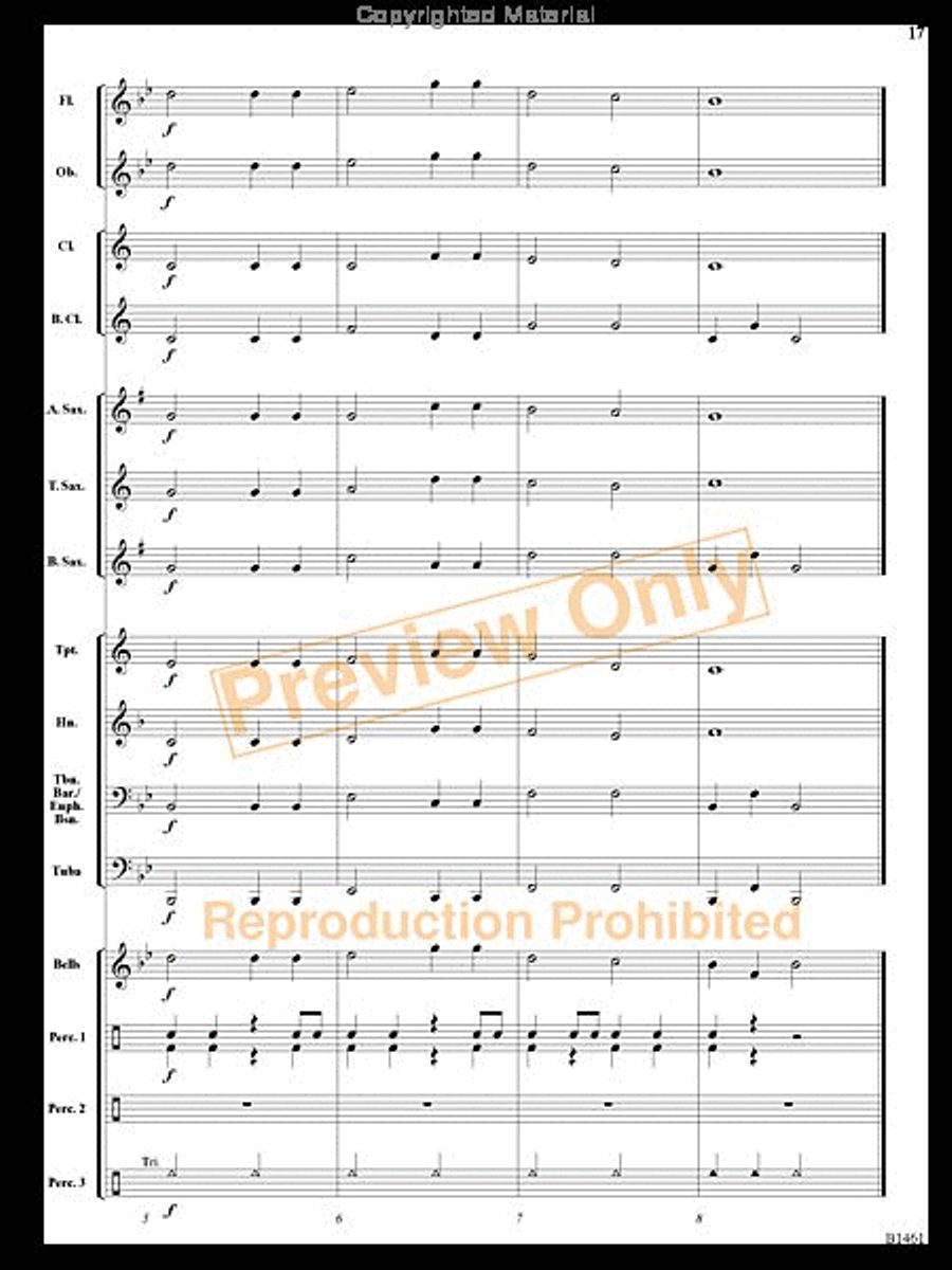 Chisholm Chisholm Concert Band scores gallery preview page 16