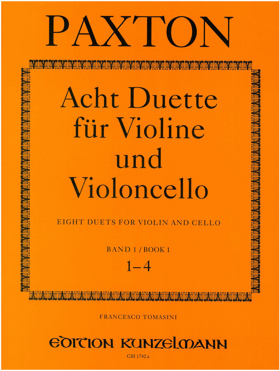 Duets for Violin and Cello Volume 1