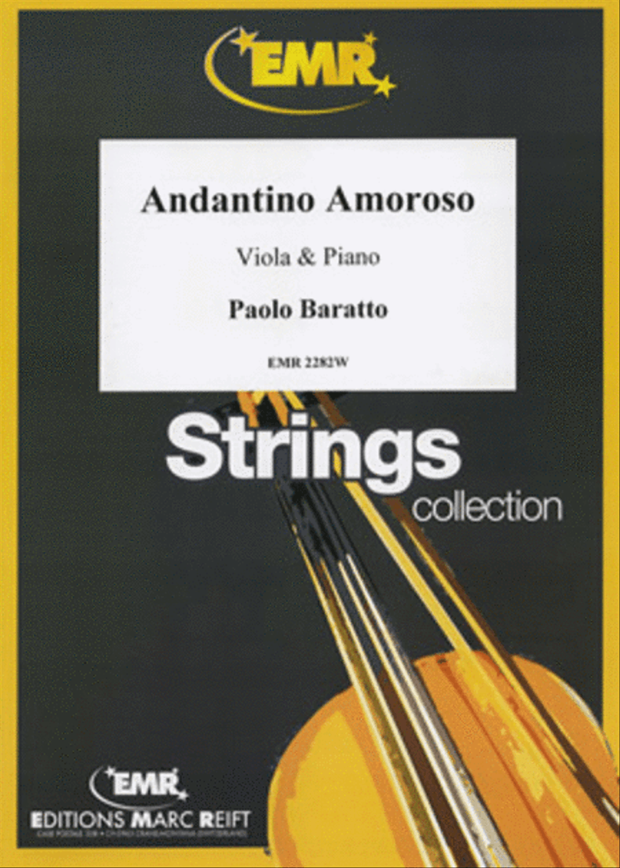 Andantino Amoroso Piano Accompaniment scores gallery preview page 1
