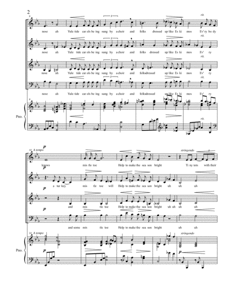 The Christmas Song (Chestnuts Roasting On An Open Fire) by John Denver 4-Part - Digital Sheet Music