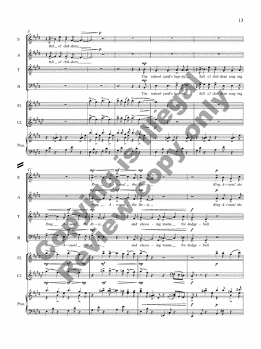 #twitterlieder (SATB Full Score) 4-Part scores gallery preview page 7