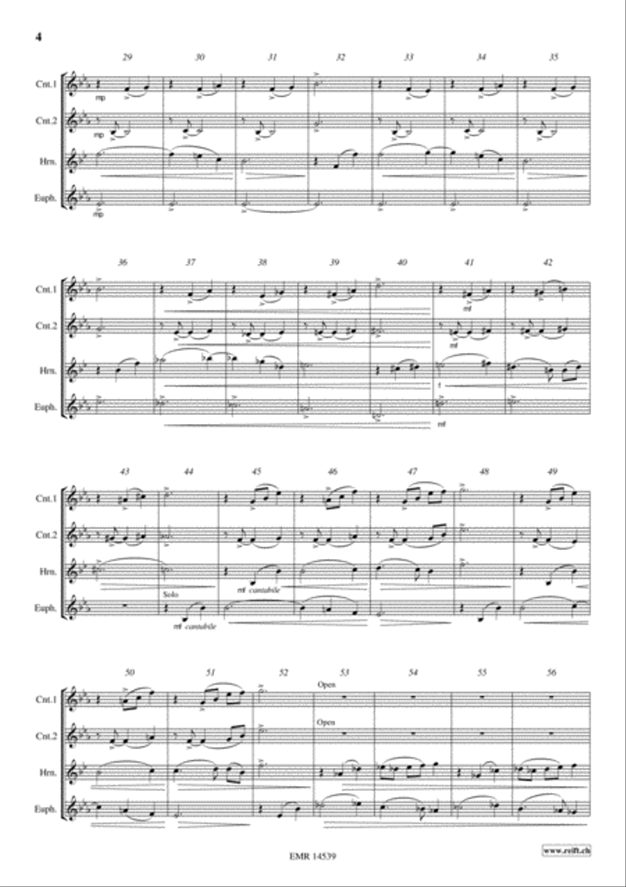 Capriccio Brass Ensemble scores gallery preview page 5