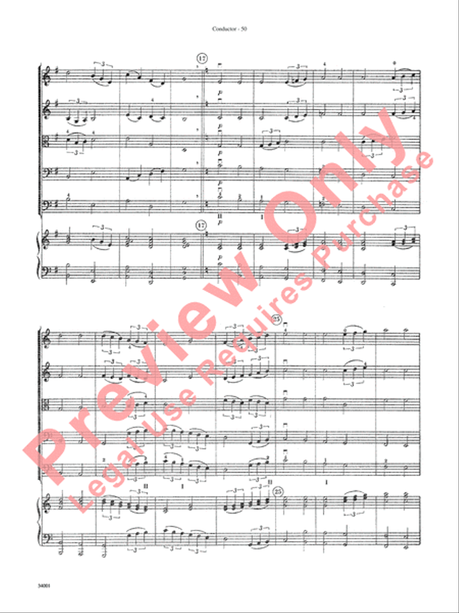 Classics from Merle Isaac String Orchestra scores gallery preview page 51