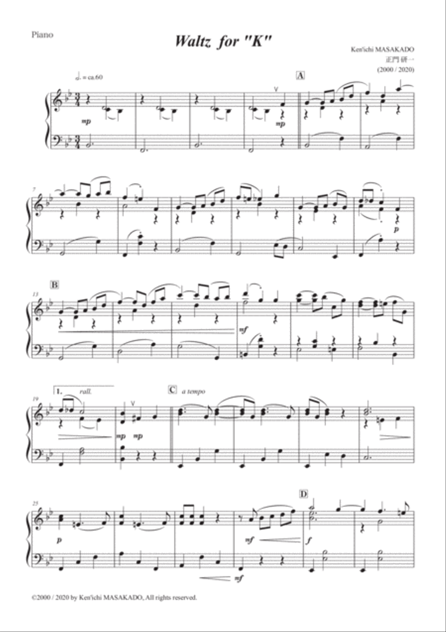 Waltz for 