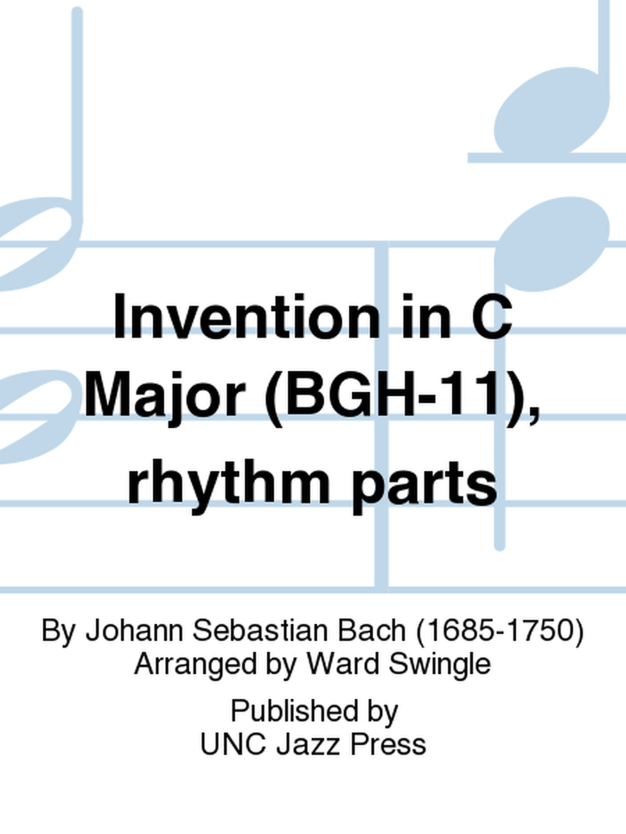 Invention in C Major (BGH-11), rhythm parts