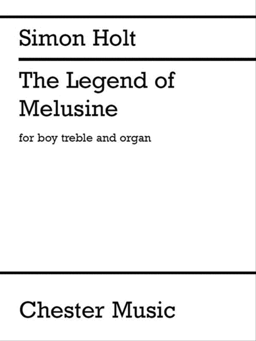 The Legend of Melusine Voice scores gallery preview page 1