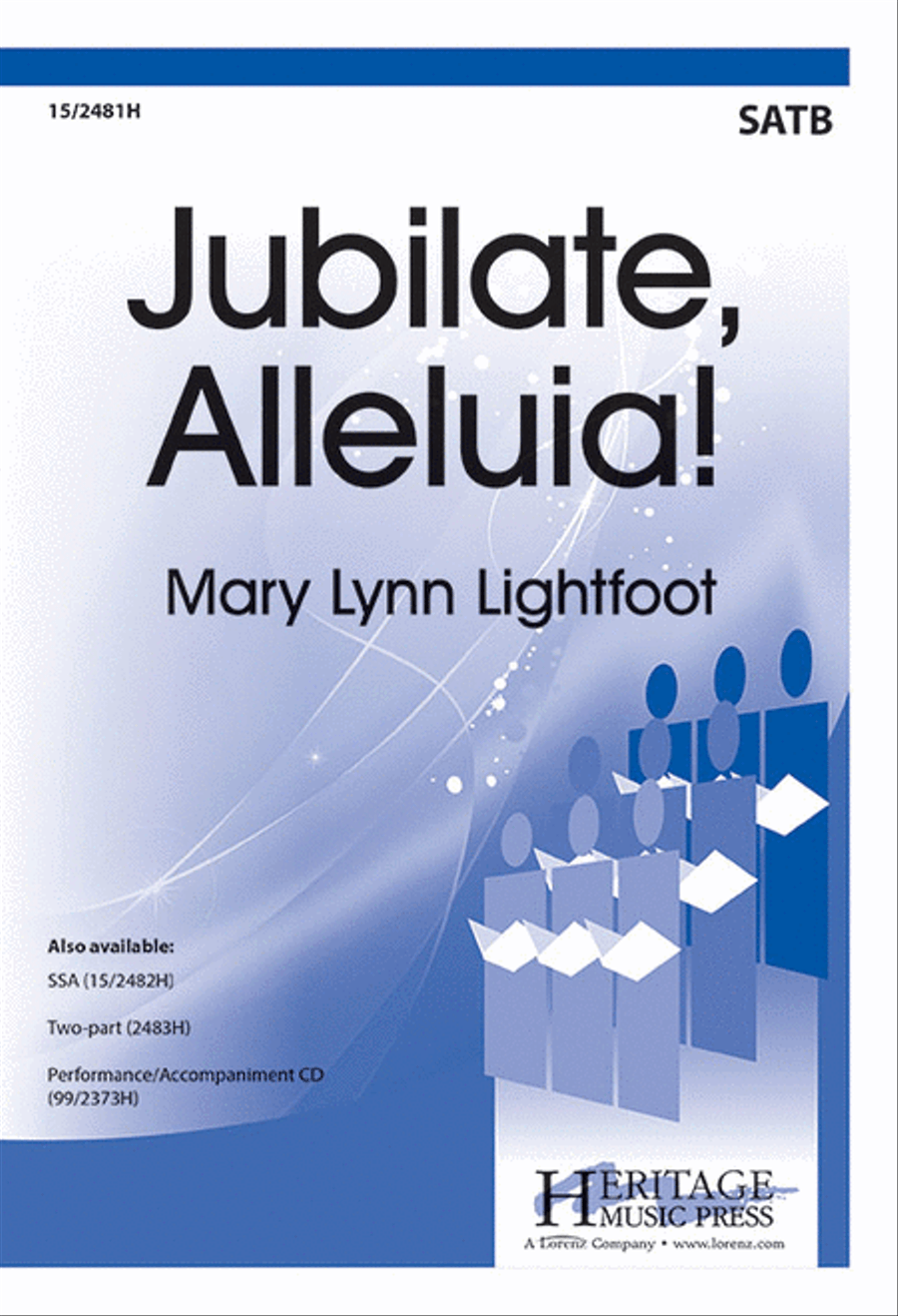 Jubilate, Alleluia! 4-Part scores gallery preview page 1