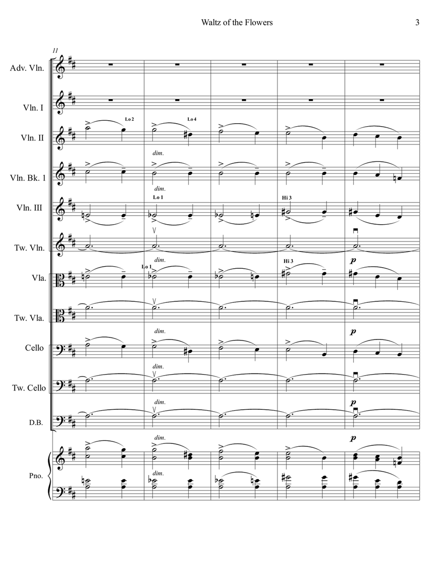 Waltz of the Flowers from 