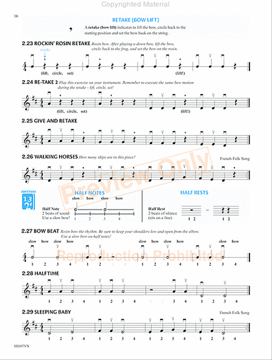 Measures of Success for String Orchestra-Violin Book 1 Chamber Orchestra scores gallery preview page 19