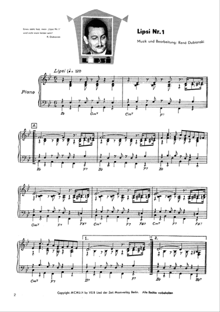 Lipsi Nr. 1 Voice scores gallery preview page 3