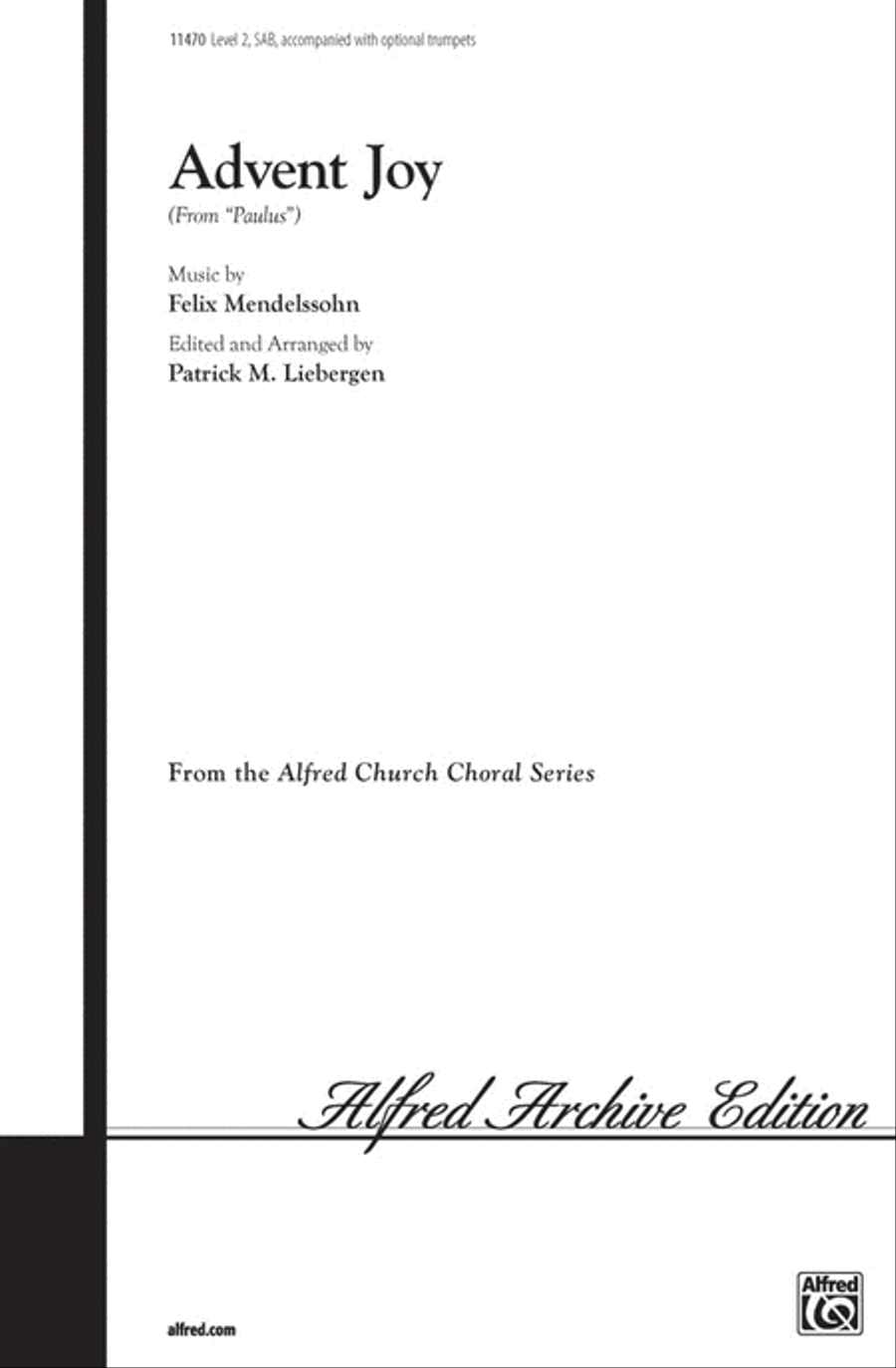 Advent Joy (from Paulus) 3-Part scores gallery preview page 1