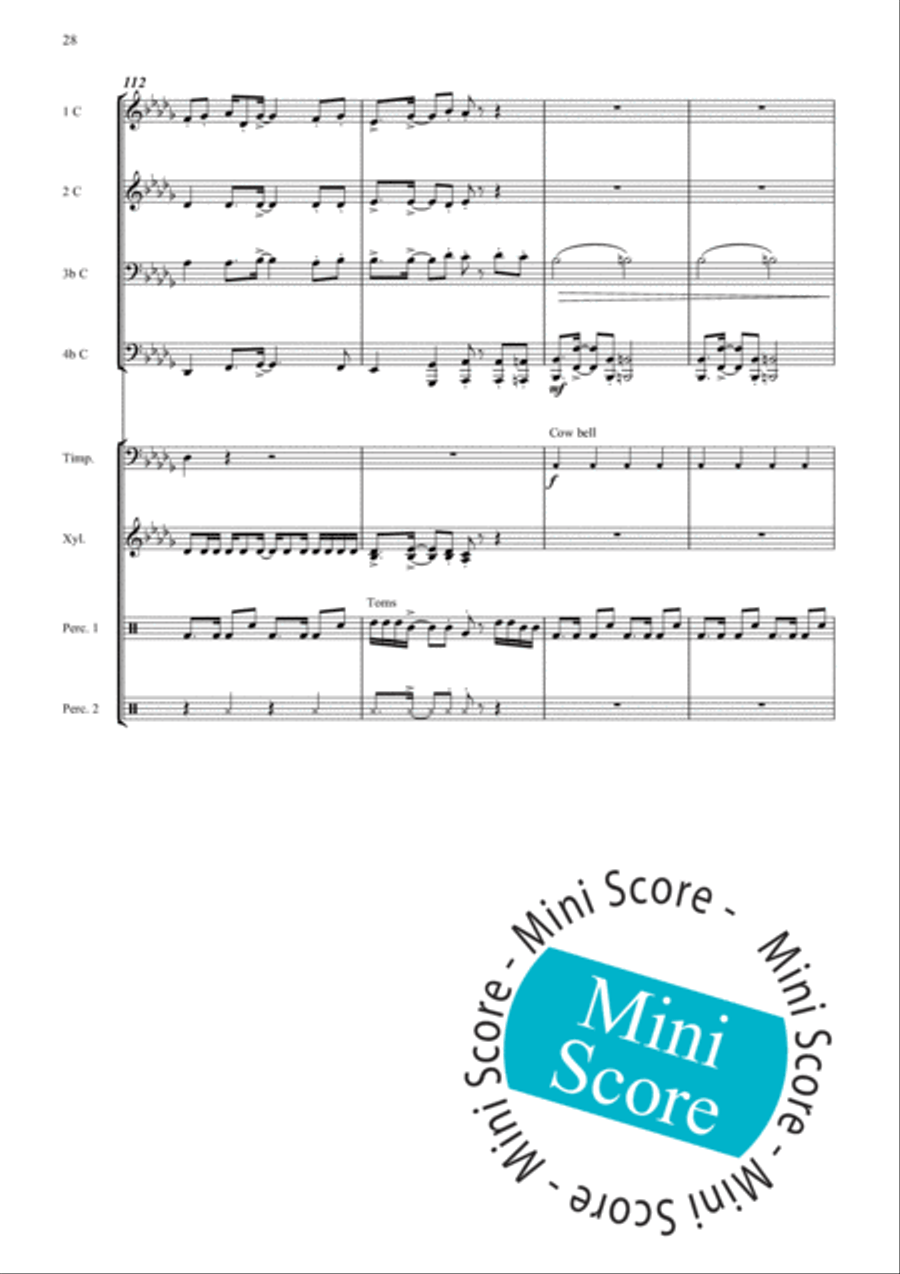 Syrielle Concert Band scores gallery preview page 37