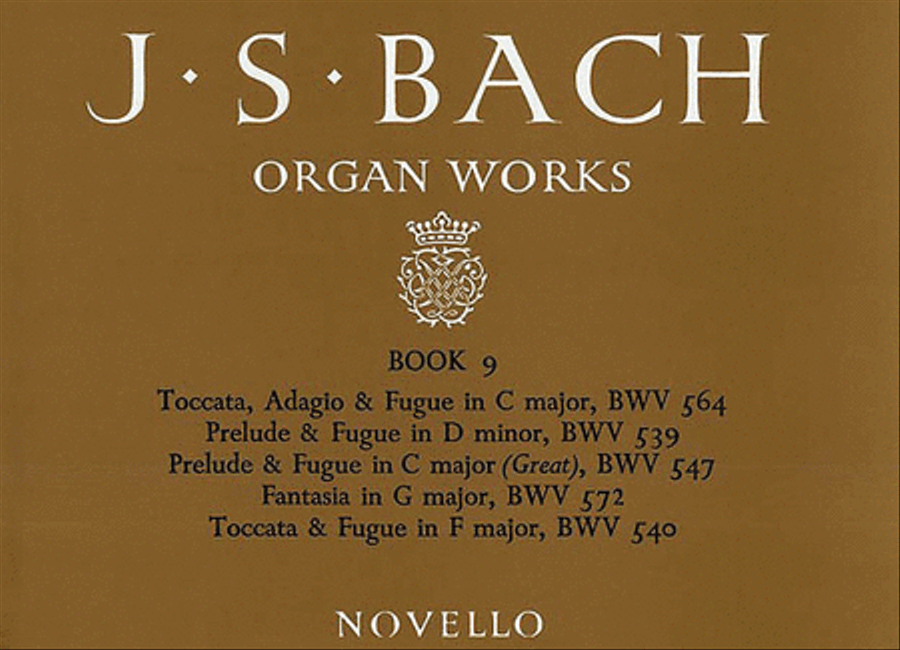Organ Works - Book 9 Organ Works - Book 9 Organ scores gallery preview page 1
