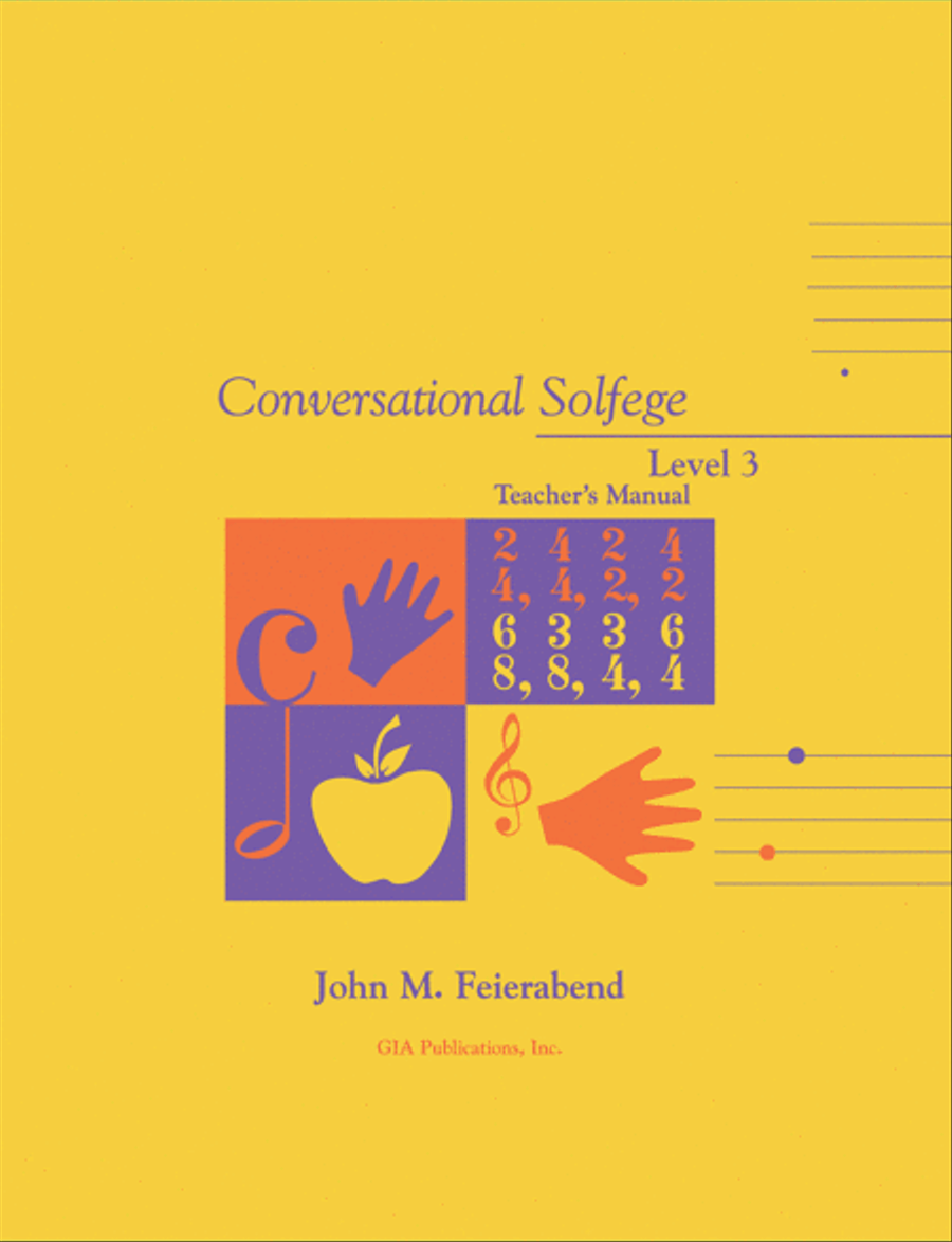Conversational Solfege, Level 3 - Teacher's edition Teacher Editions scores gallery preview page 1