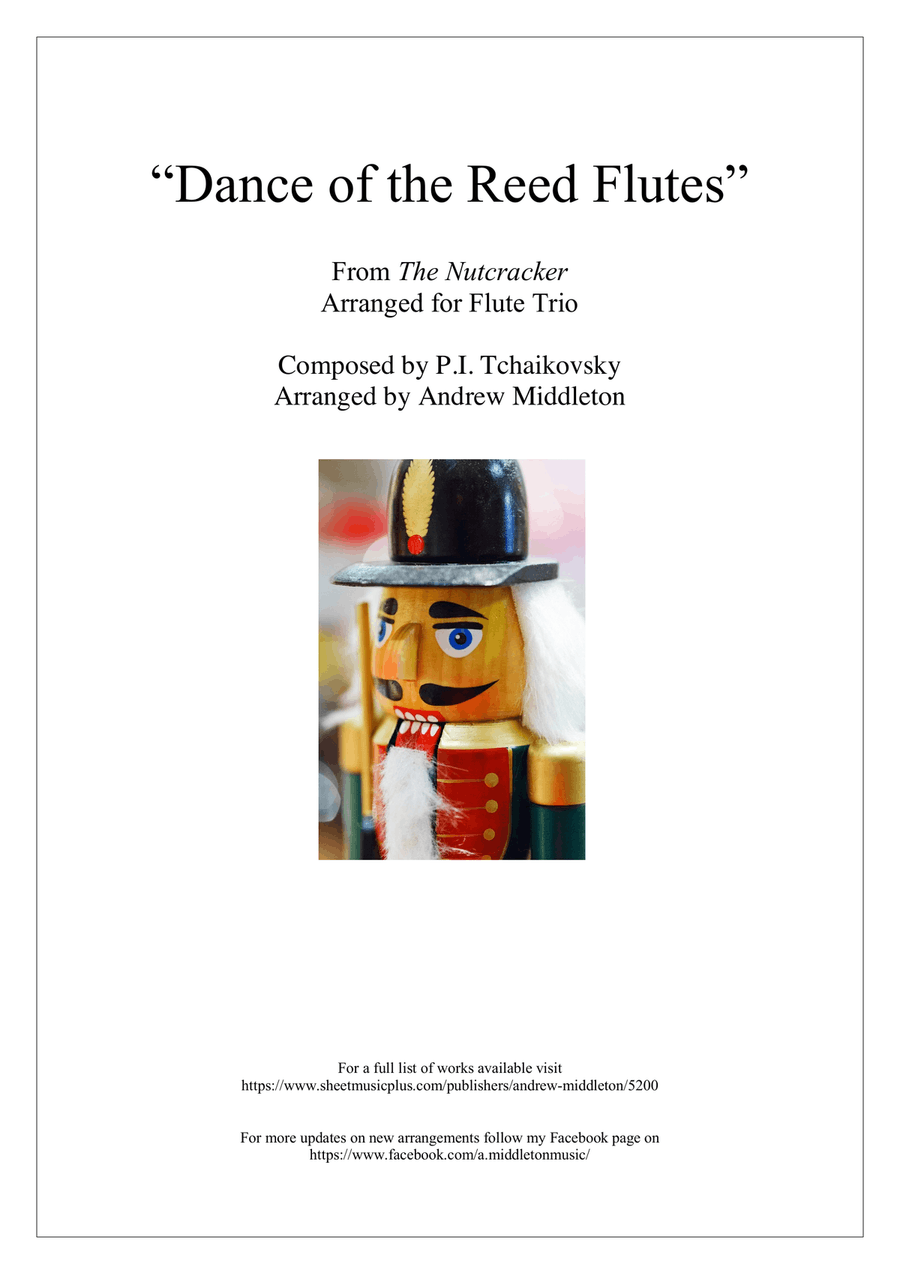 Book cover for Dance of the Reed Flutes arranged for Flute Trio