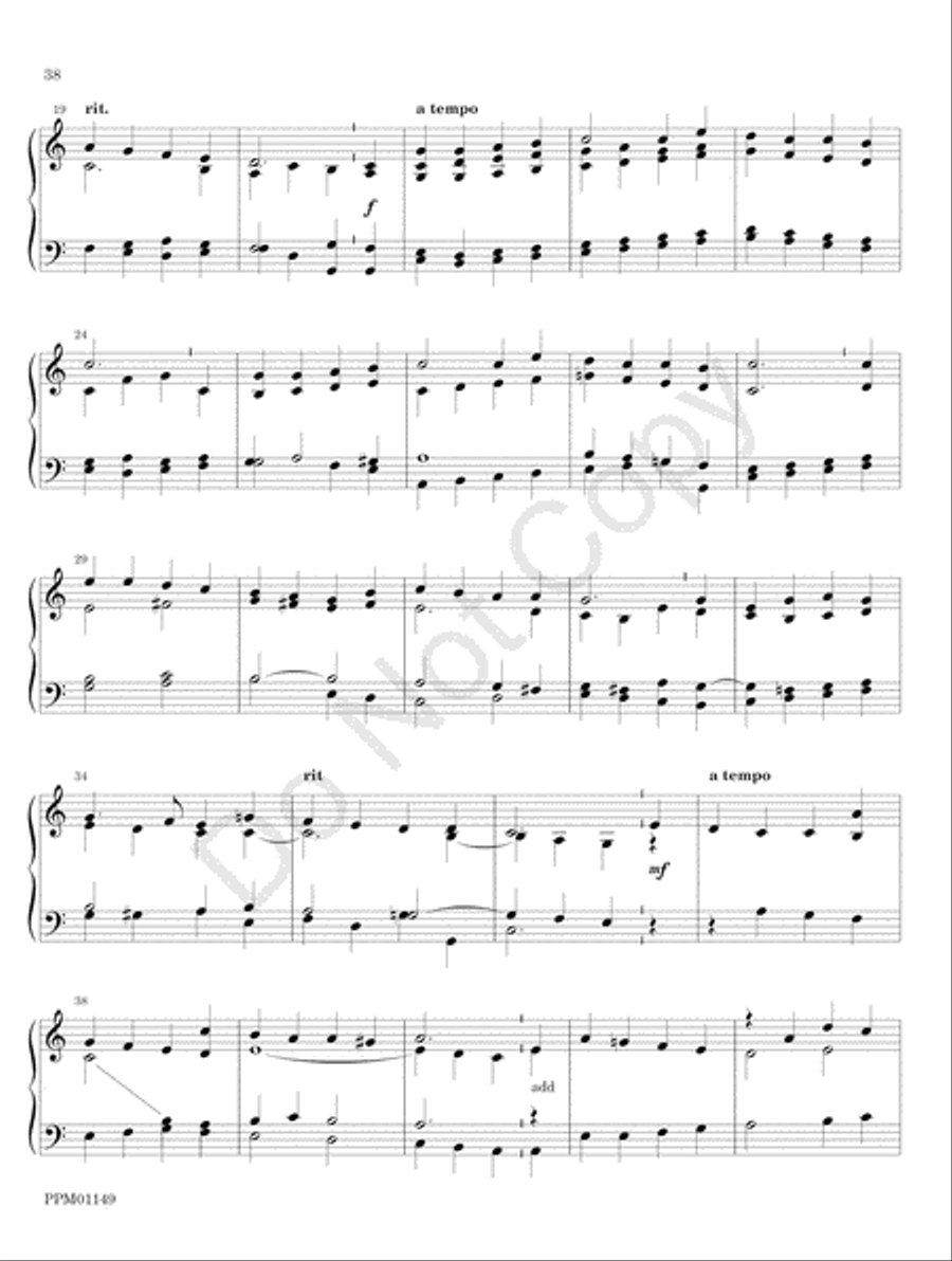 Organ Works for the Church Year Organ scores gallery preview page 44