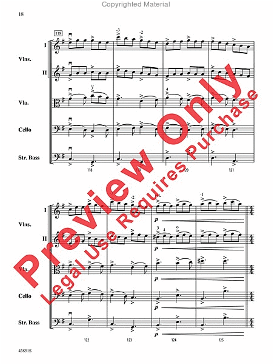 Impact String Orchestra scores gallery preview page 19