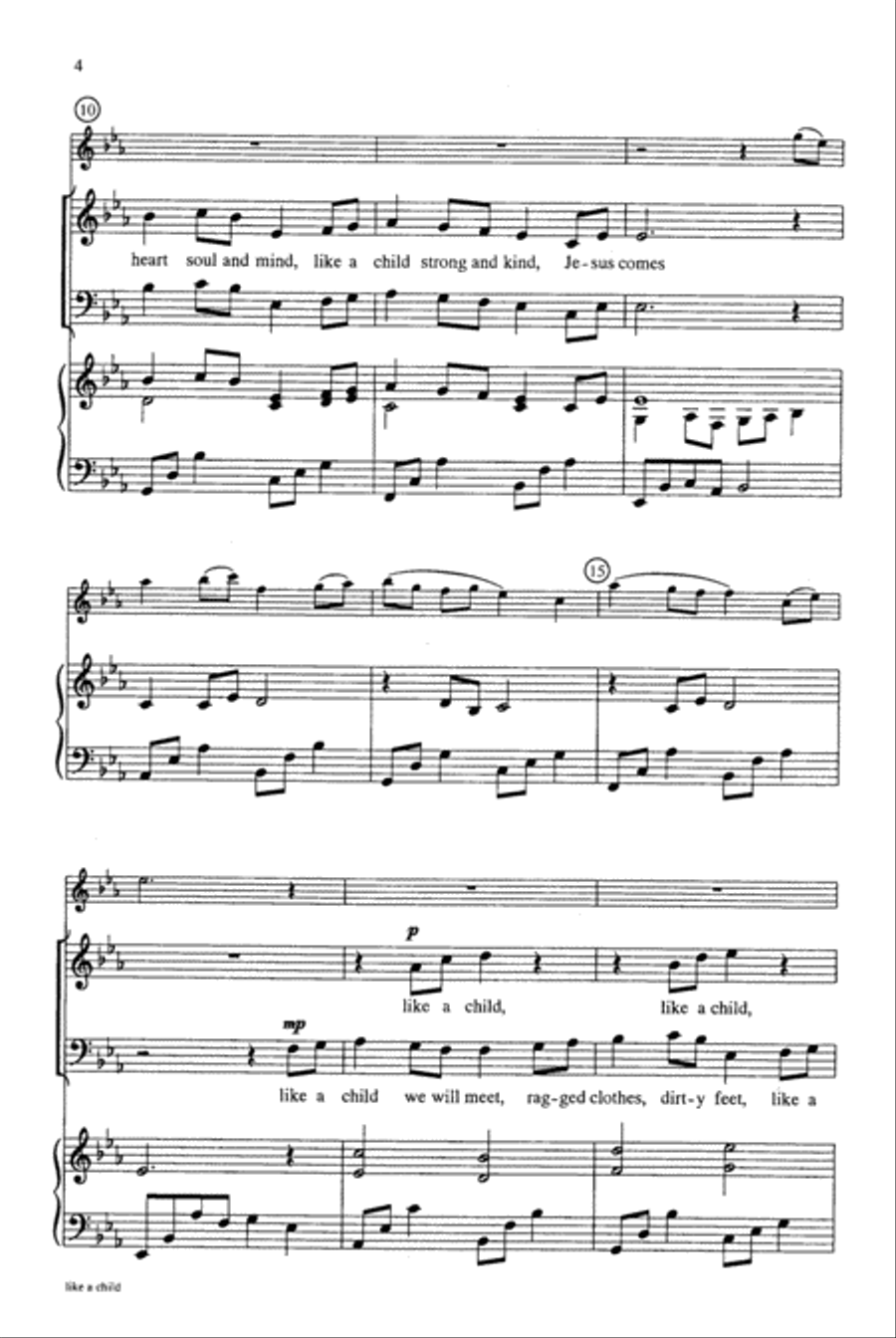 Like a Child 2-Part scores gallery preview page 3