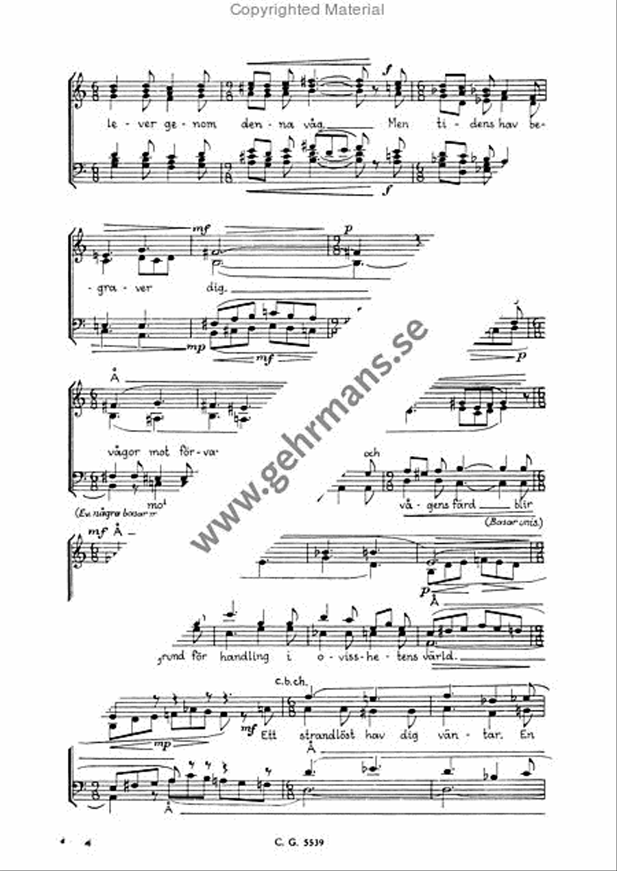 I vagor mot forvandling I vagor mot forvandling Divisi scores gallery preview page 3