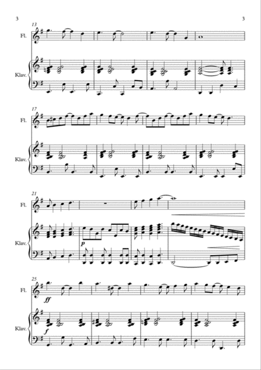 A Brazilian around the World Woodwind Duet scores gallery preview page 3