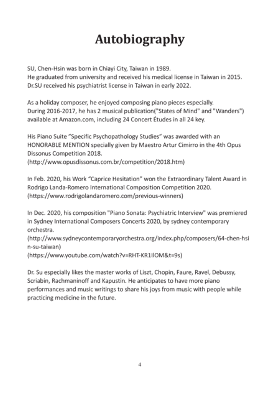 24 piano concert etudes by Chen-Hsin SU Piano Method scores gallery preview page 4