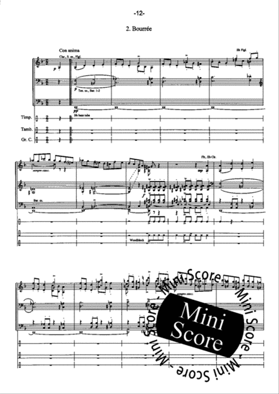 Partita Concert Band scores gallery preview page 15