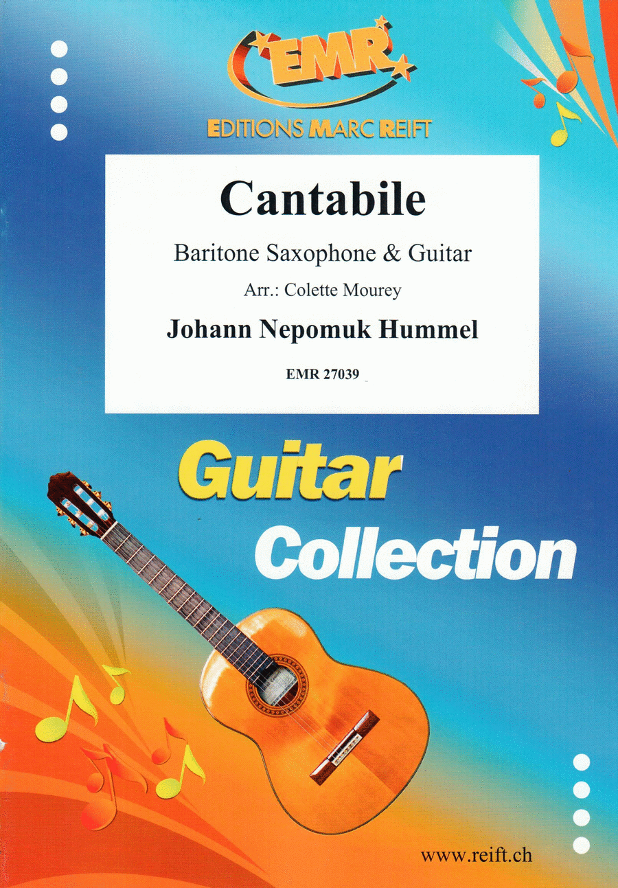 Cantabile Baritone Saxophone scores gallery preview page 1