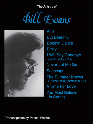 Book cover for The Artistry Of Bill Evans, Volume 1