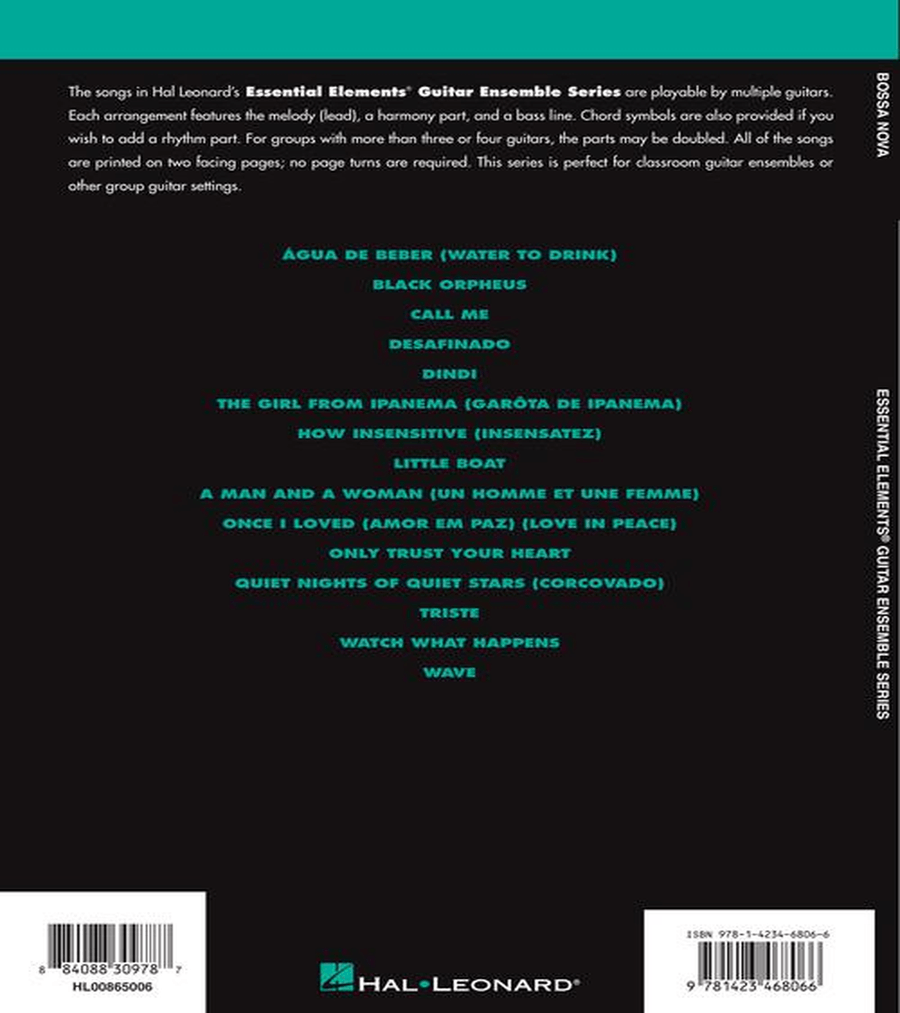 Bossa Nova – 15 Songs Arranged for Three or More Guitarists Guitar Ensemble scores gallery preview page 7